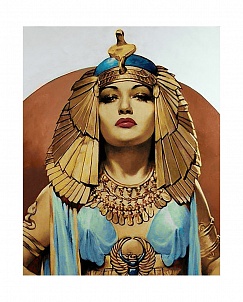"Клеопатра" - Картина стразами (набор), 38х48 см, WD137